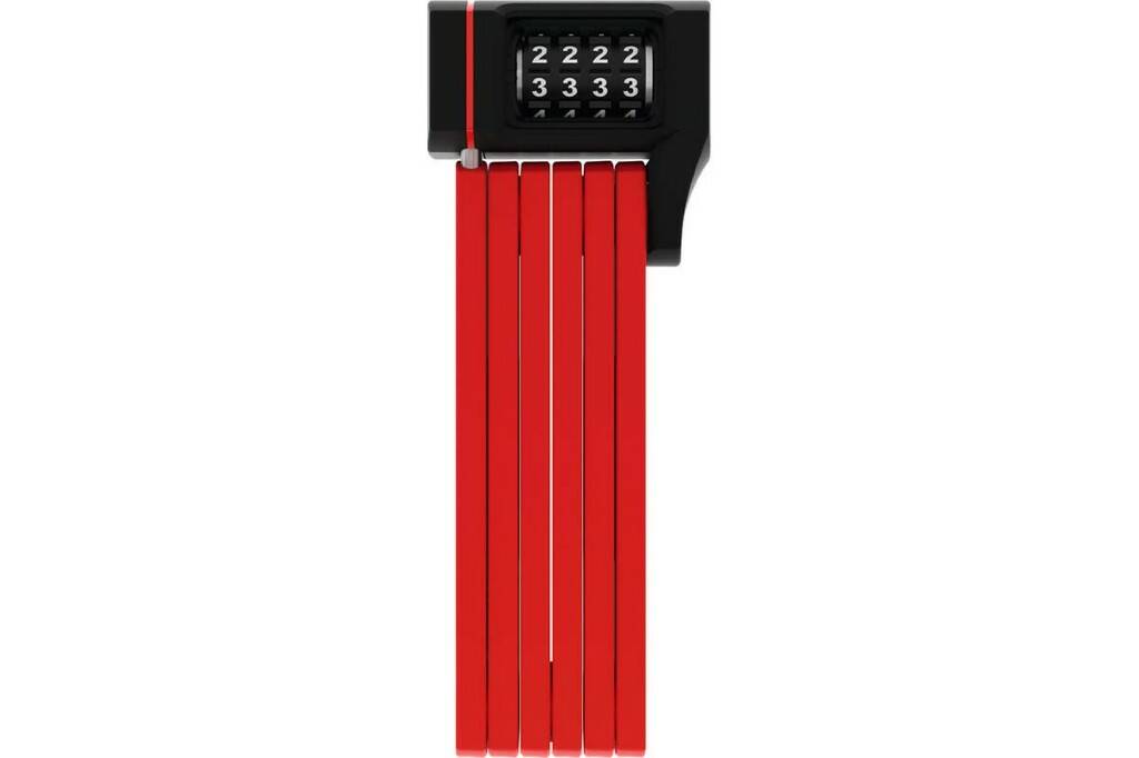фото Замок велосипедный, складной, кодовый 4-х разрядный, bordo ugrip 5700c/80см с кронштейном, abus