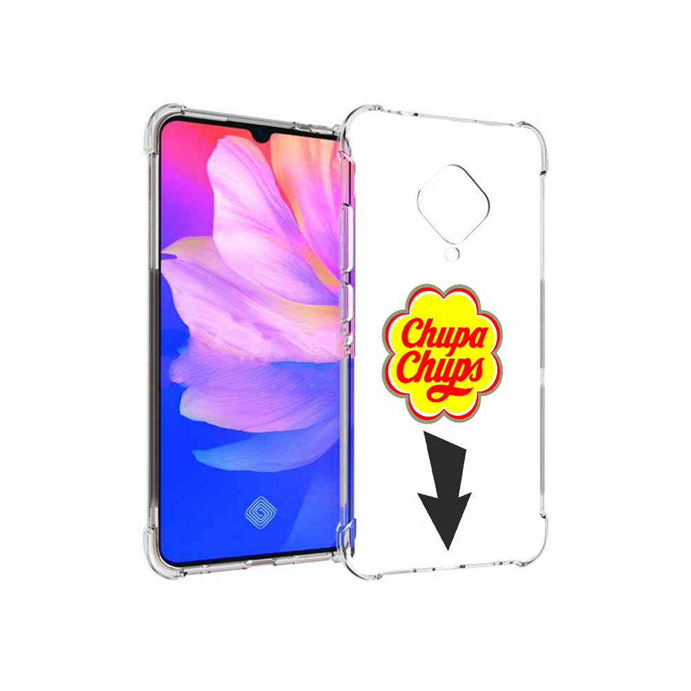 

Чехол MyPads Tocco для Vivo V17 чупа чупс (PT147343.378.694), Прозрачный, Tocco