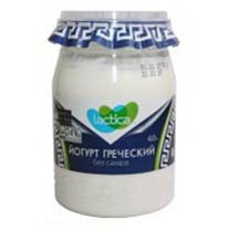 Йогурт Lactica Греческий натуральный 4% БЗМЖ 190 г