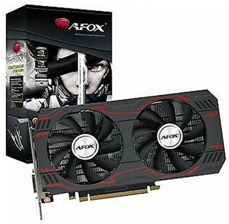 фото Видеокарта afox gtx1660 super 6gb gddr6 192bit, atx dual fan (af1660s-6144d6h1)