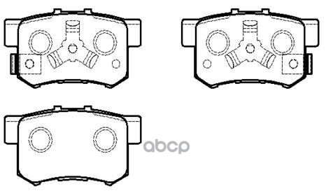 Тормозные колодки HSB HP5209