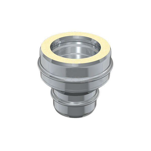 Старт для сэндвича по конденсату (нерж. 0,5 мм) Ф110х200