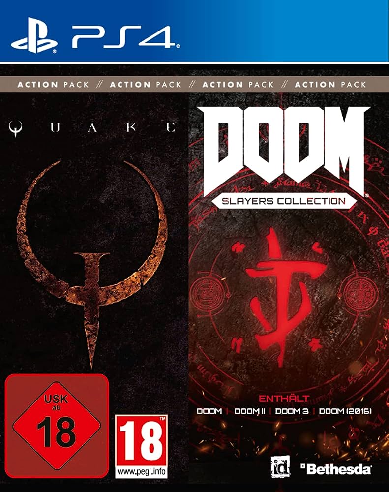 Игра Quake + DOOM Slayers Collection (PS4, на иностранном языке)