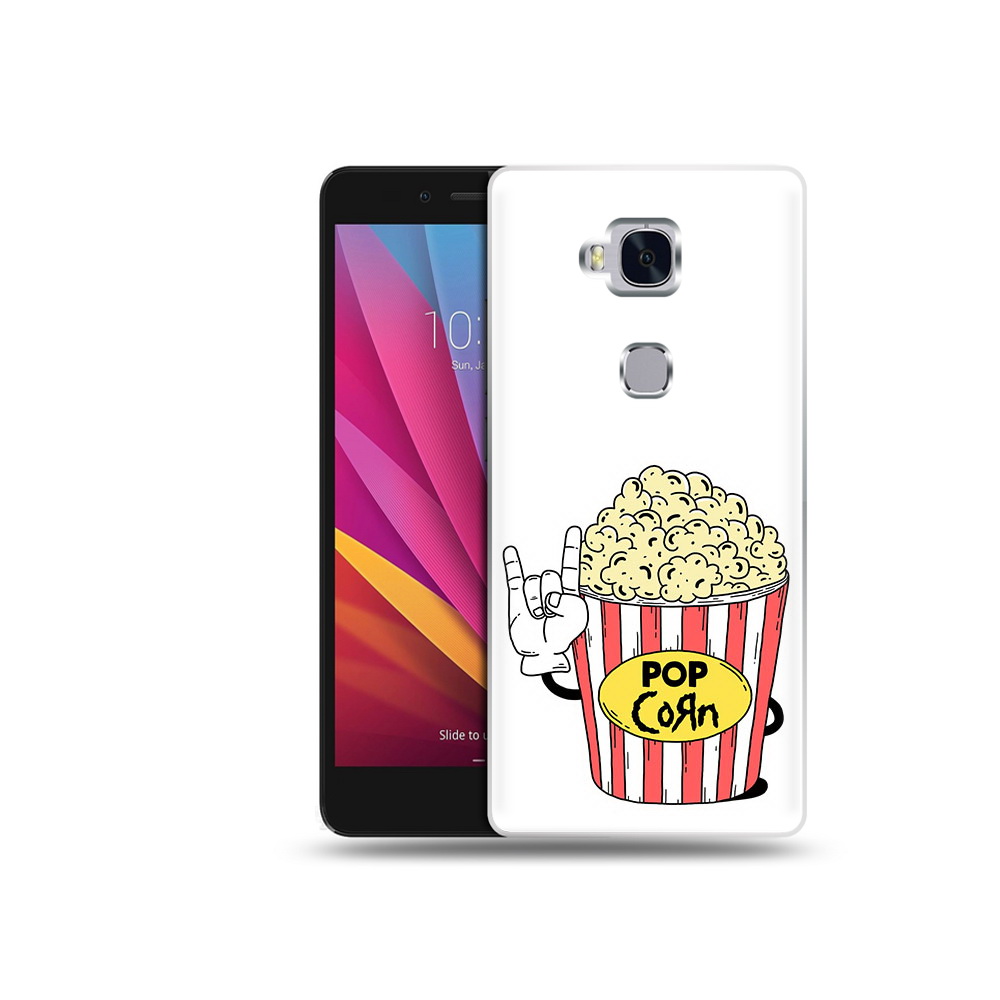 

Чехол MyPads Tocco для Honor 5X крутой попкорн (PT24996.45.427), Прозрачный, Tocco