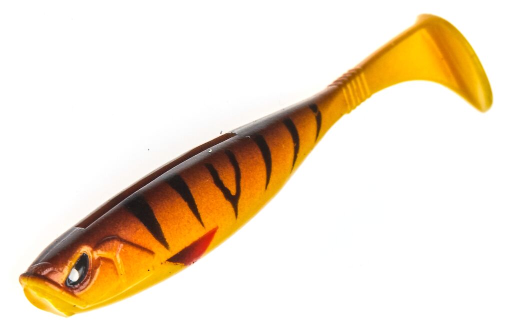 

Силиконовая приманка Lucky John Pro Series 3D Basara Soft Swim 63,5 мм, PG08, 8 шт., Оранжевый;черный, Pro Series 3D Basara Soft Swim
