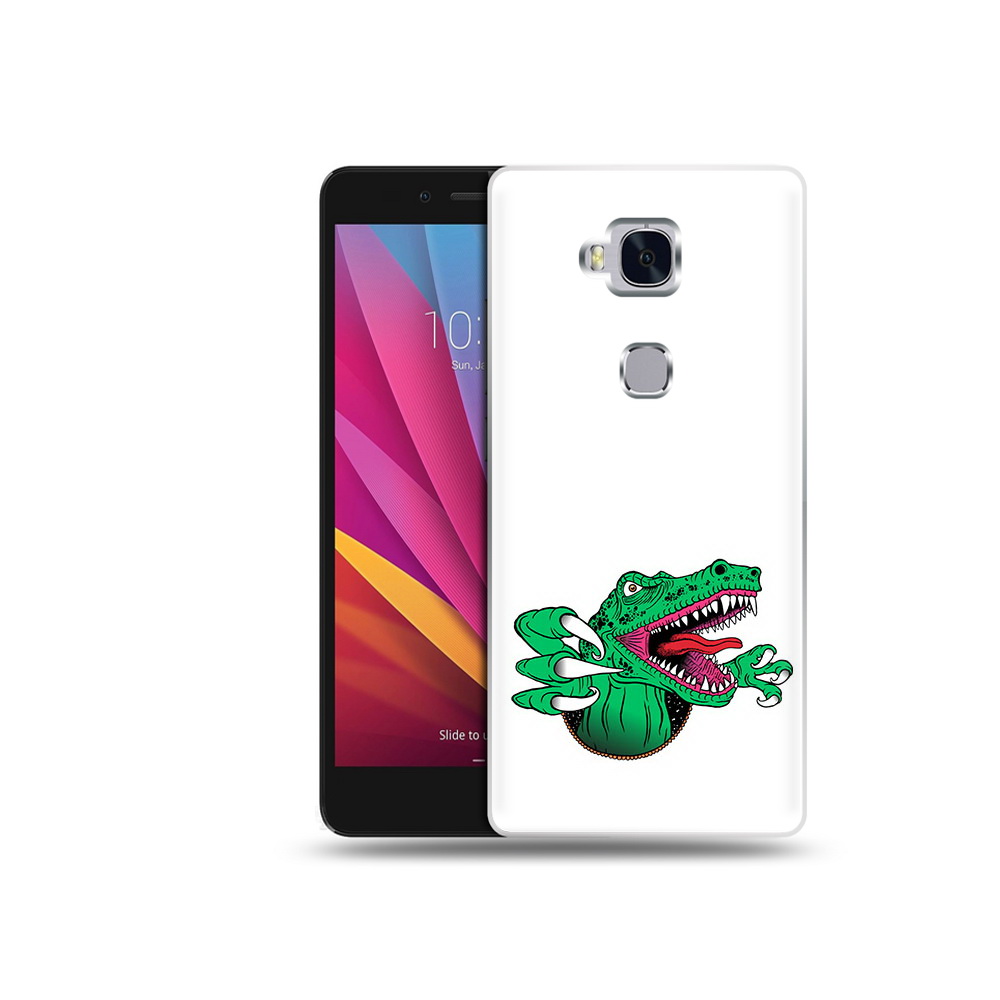 

Чехол MyPads Tocco для Honor 5X крокодил (PT24996.45.417), Прозрачный, Tocco