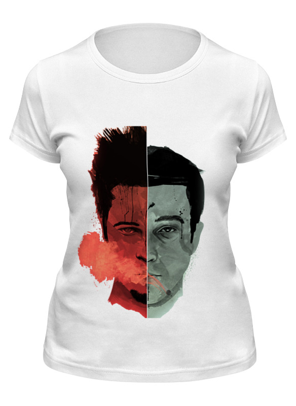 

Футболка женская Printio fight club taler 2 face белая 2XL, Белый, fight club taler 2 face