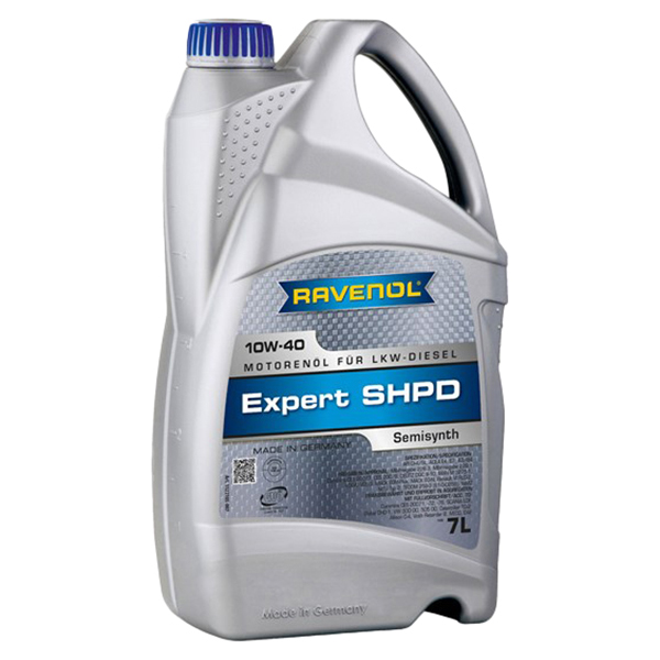

Моторное масло Ravenol полусинтетическое Expert Shpd Sae10W40 7л