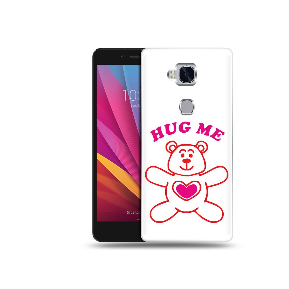 

Чехол MyPads Tocco для Honor 5X 14 февраля обними меня (PT24996.45.4), Прозрачный, Tocco