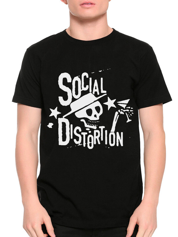 

Футболка мужская Design Heroes Social Distortion черная XS, Social Distortion