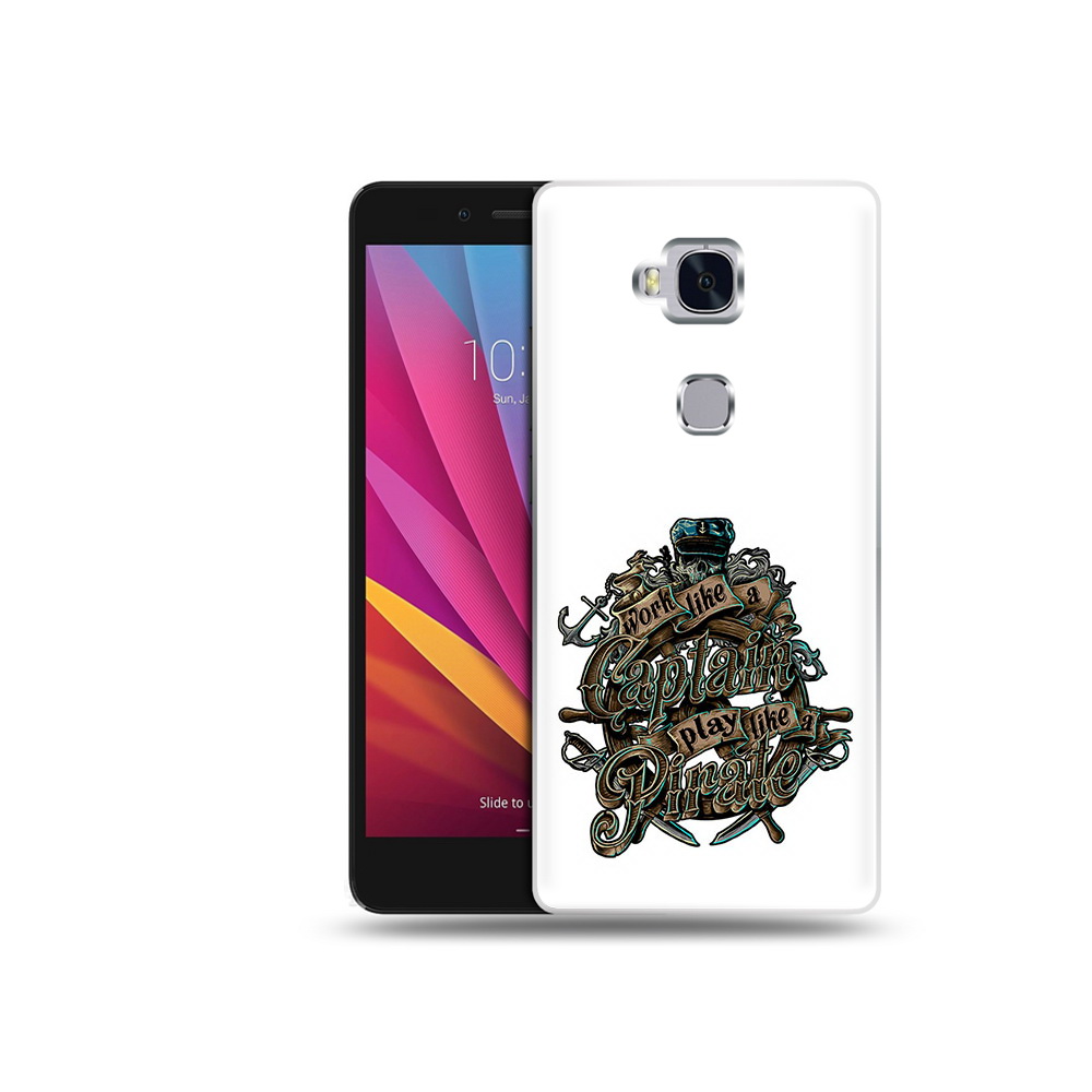 

Чехол MyPads Tocco для Honor 5X капитан пиратов (PT24996.45.385), Прозрачный, Tocco