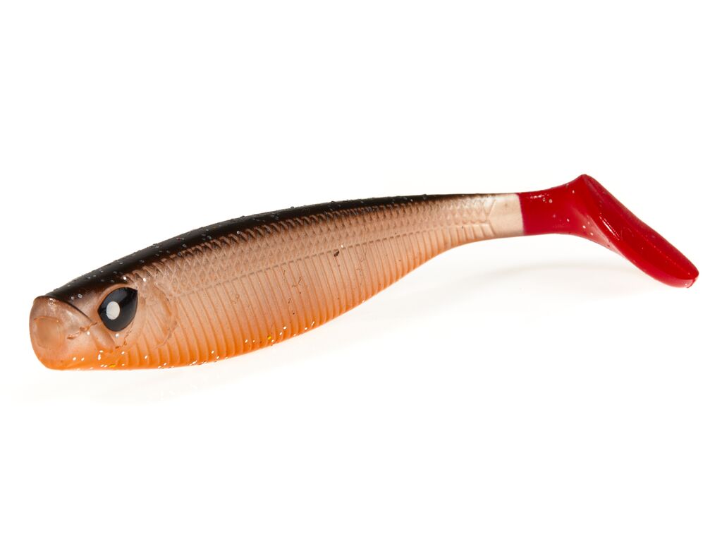 

Силиконовая приманка Lucky John 3D Series Red Tail Shad 125 мм, PG18, 3 шт., Серый, 3D Series Red Tail Shad