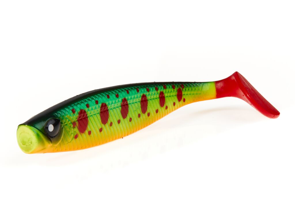 фото Силиконовая приманка lucky john 3d series red tail shad 125 мм, pg01, 3 шт.