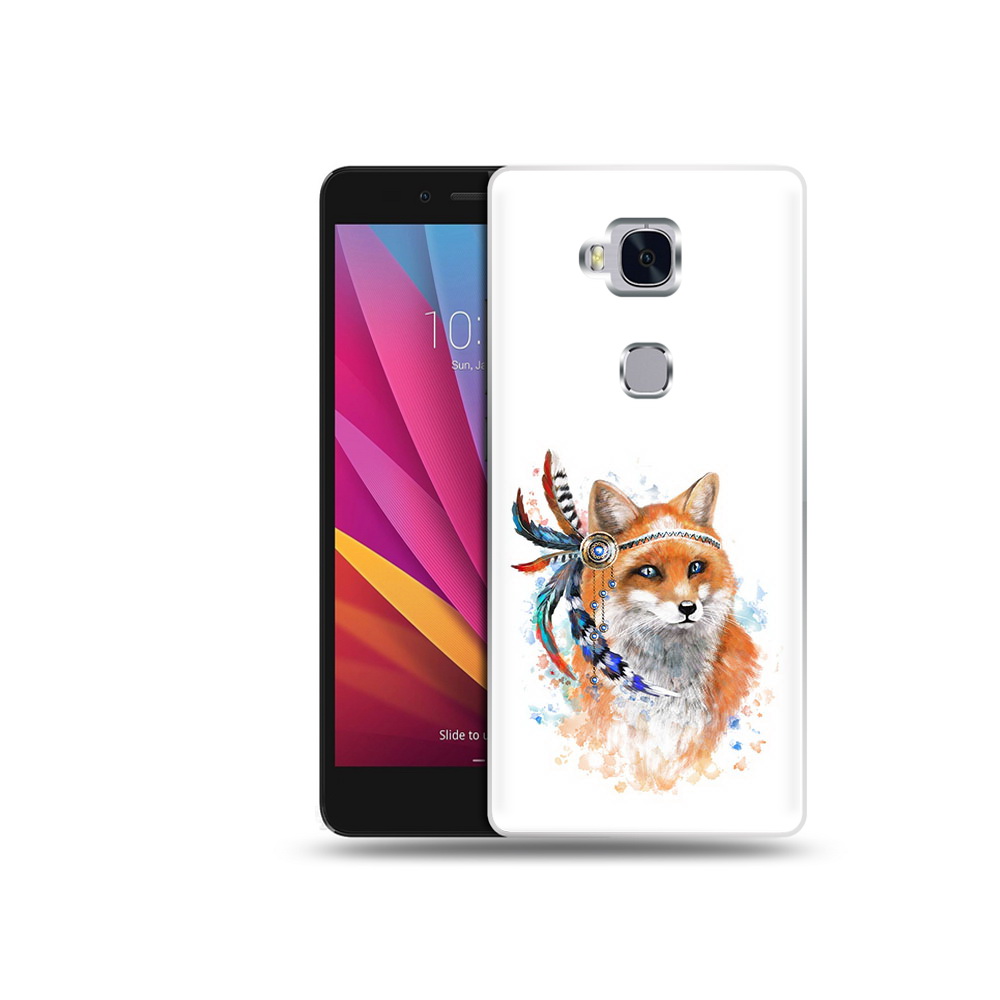 

Чехол MyPads Tocco для Honor 5X инду лиса (PT24996.45.377), Прозрачный, Tocco
