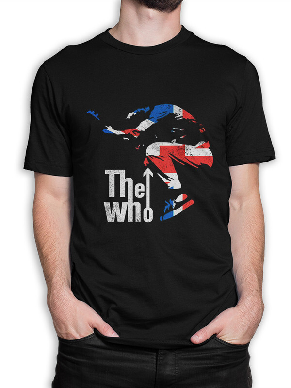 

Футболка мужская Design Heroes The Who черная 2XL, The Who