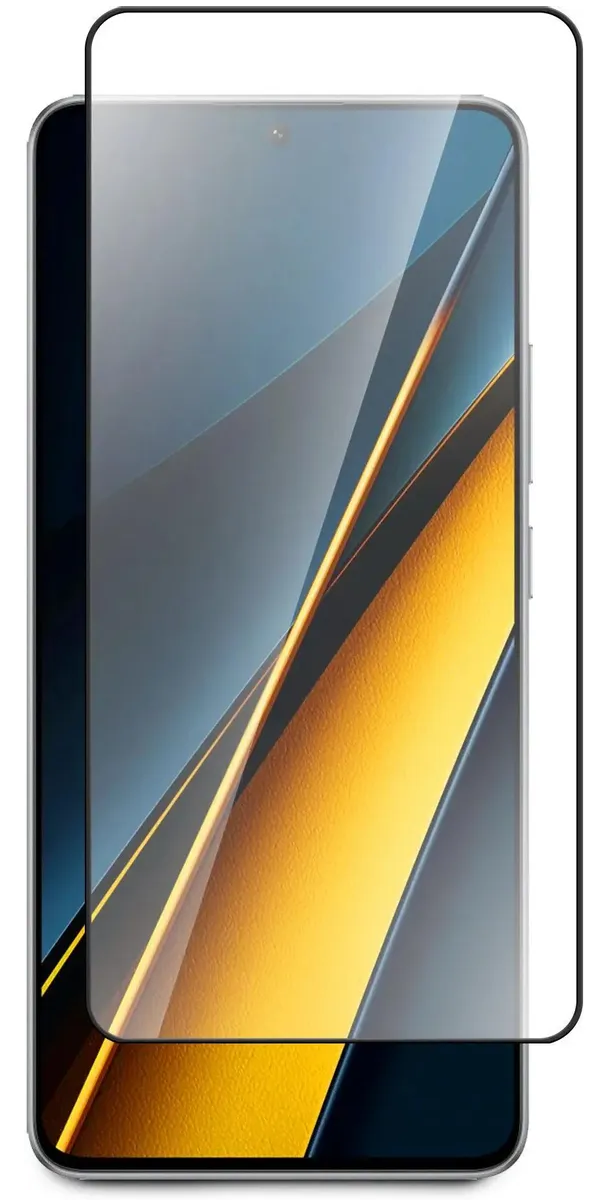 

Защитное стекло для экрана BORASCO Tempered Glass для Xiaomi Poco X6, Tempered Glass