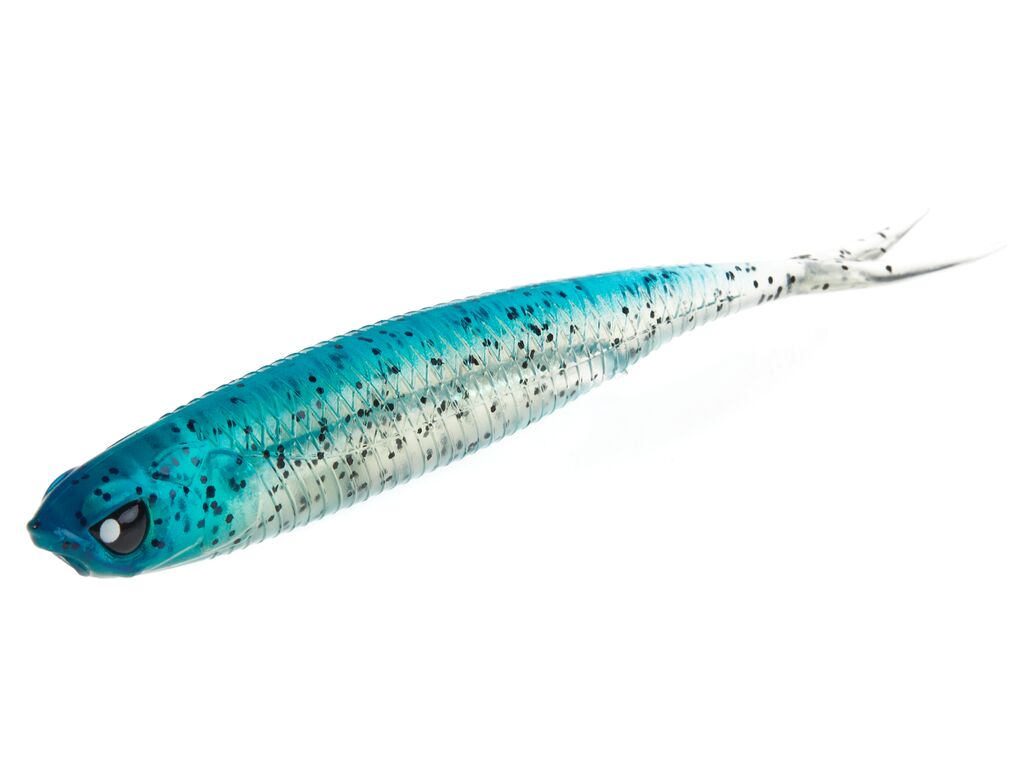 

Силиконовая приманка Lucky John 3D Series Makora Split Tail 152,4 мм, 002, 3 шт., Зеленый;голубой, 3D Series Makora Split Tail