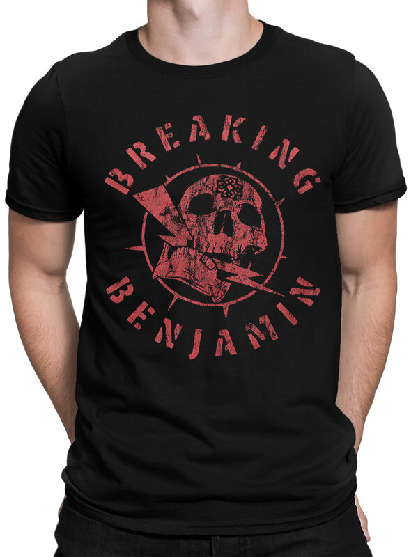 фото Футболка мужская design heroes breaking benjamin черная xs