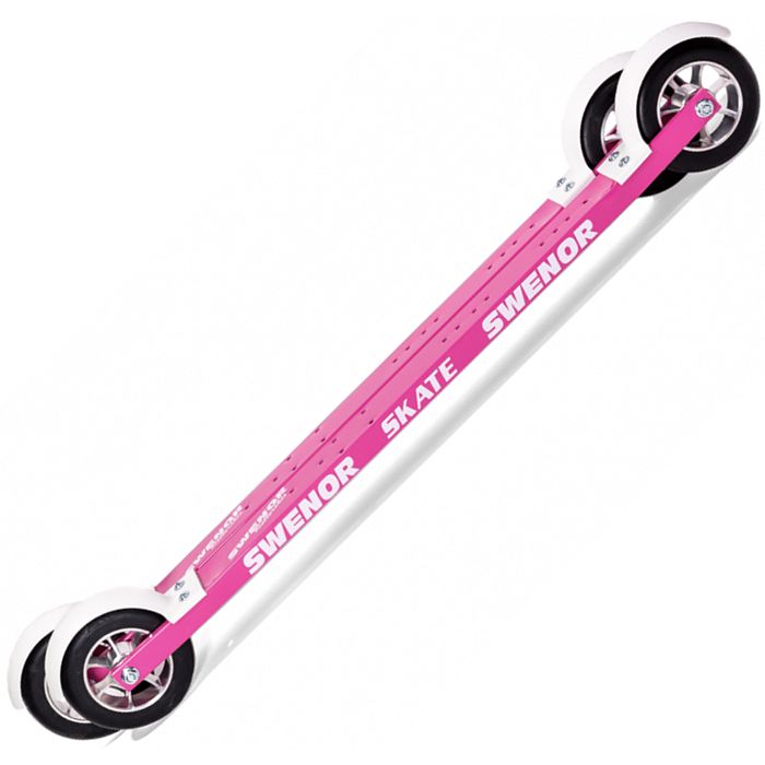 Лыжероллеры SWENOR Коньковые Skate 580 мм 3 медленные розовый
