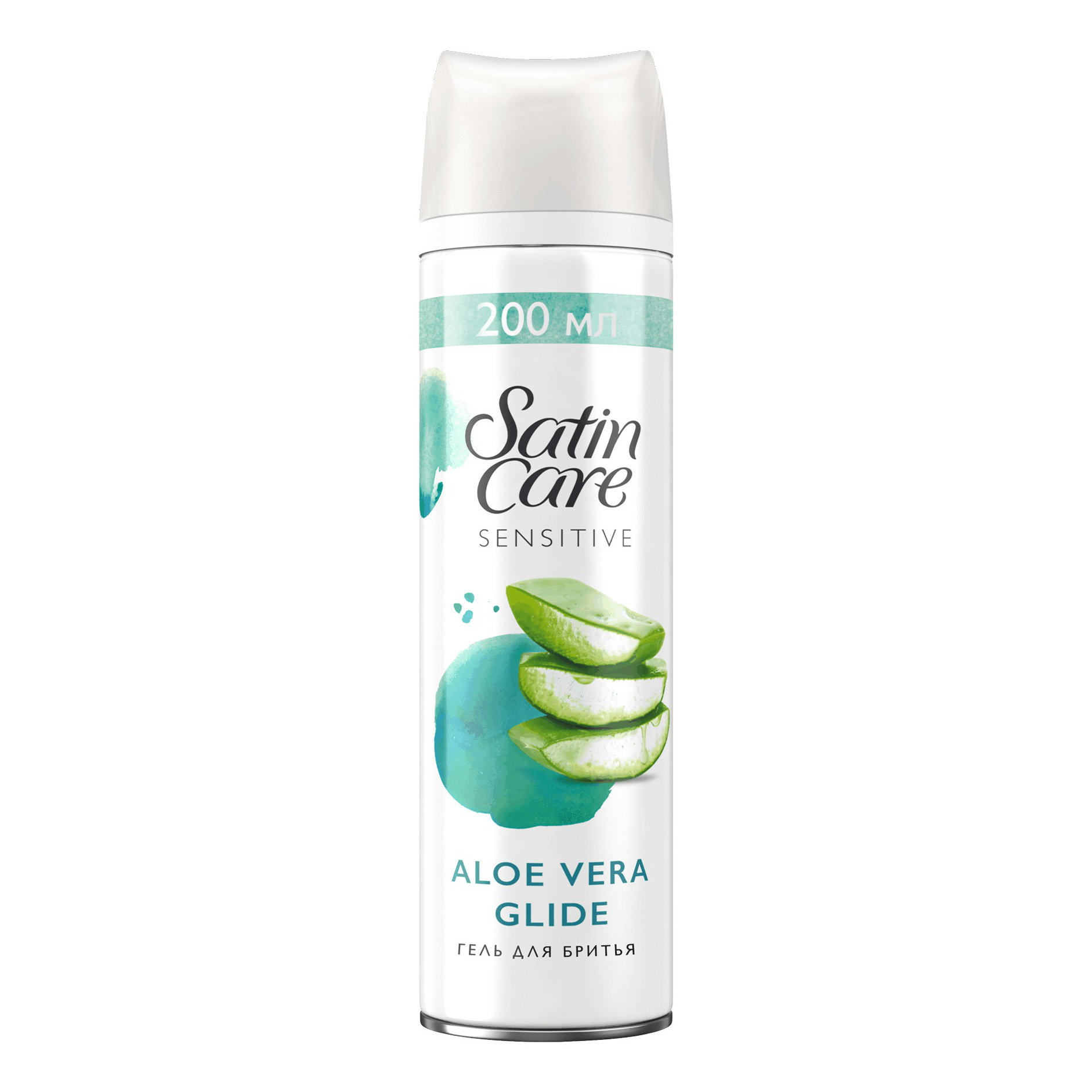 Гель Venus Satin Care Sensitive Skin Алоэ вера для бритья женский 200 мл