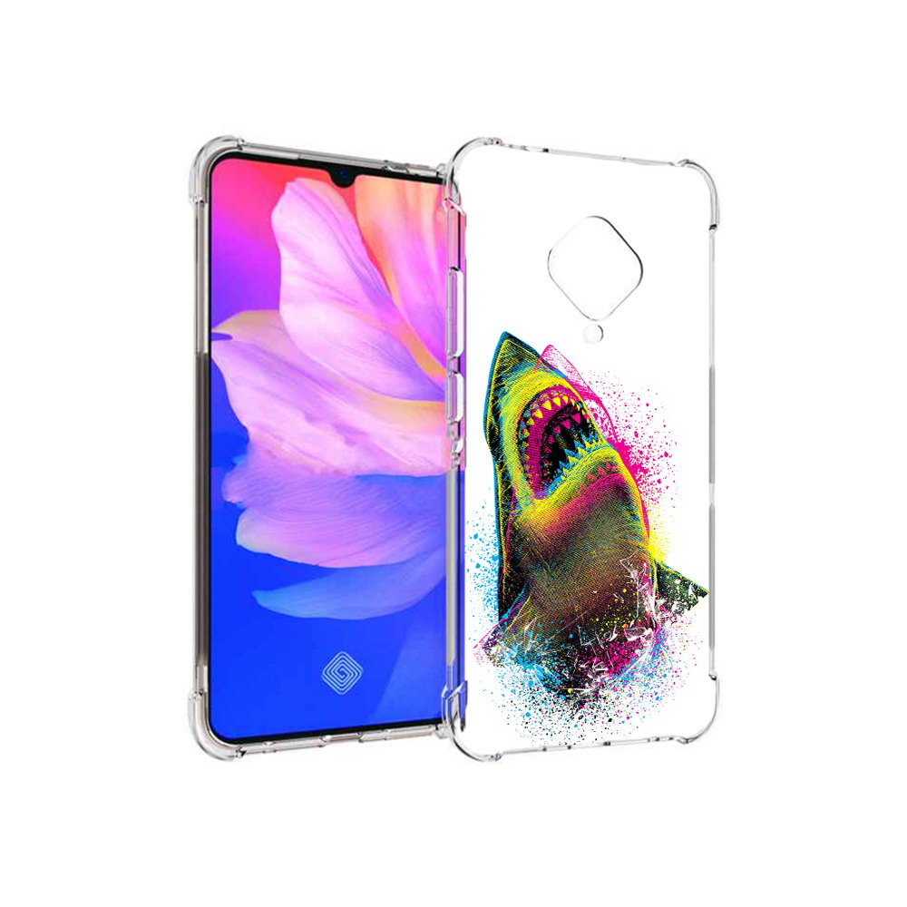 

Чехол MyPads Tocco для Vivo V17 челюсти-2 (PT147343.378.674), Прозрачный, Tocco
