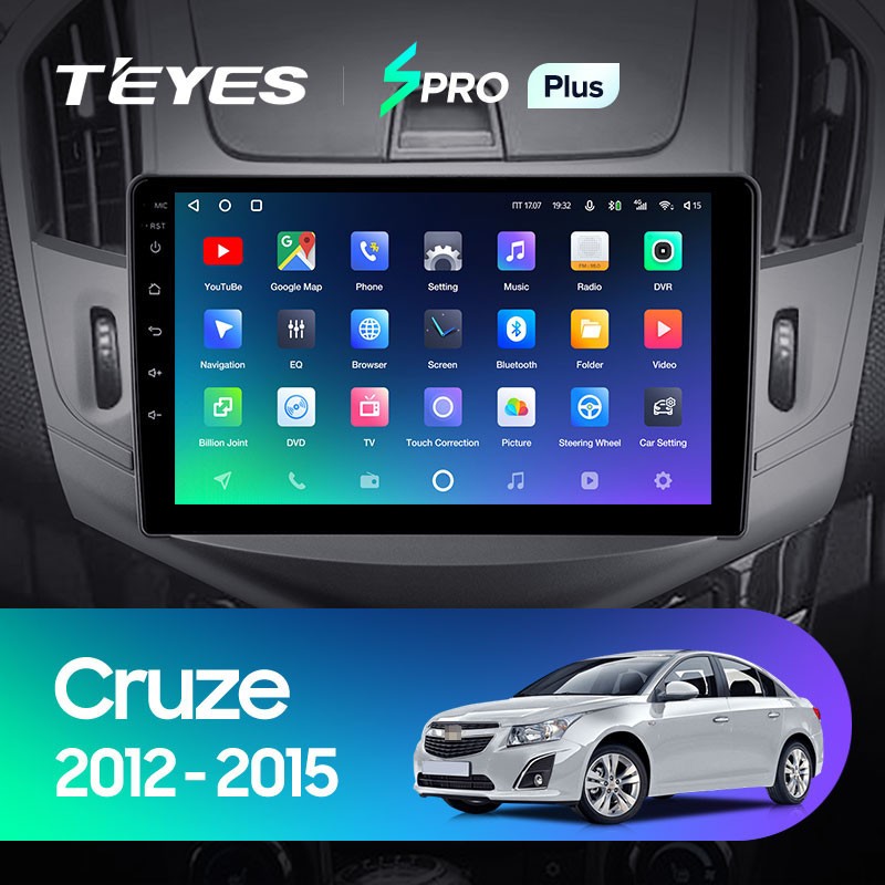 Штатная магнитола Teyes SPRO Plus 6128 Chevrolet Cruze J300 J308 2012-2015 3920000₽