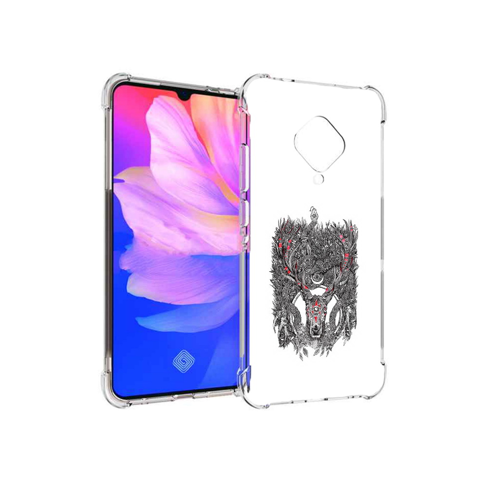 

Чехол MyPads Tocco для Vivo V17 Дизайнерские_676 (PT147343.378.67), Прозрачный, Tocco