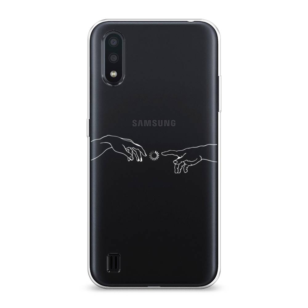 

Чехол Awog на Samsung Galaxy A01 "Загрузка творения", Разноцветный, 29550-10