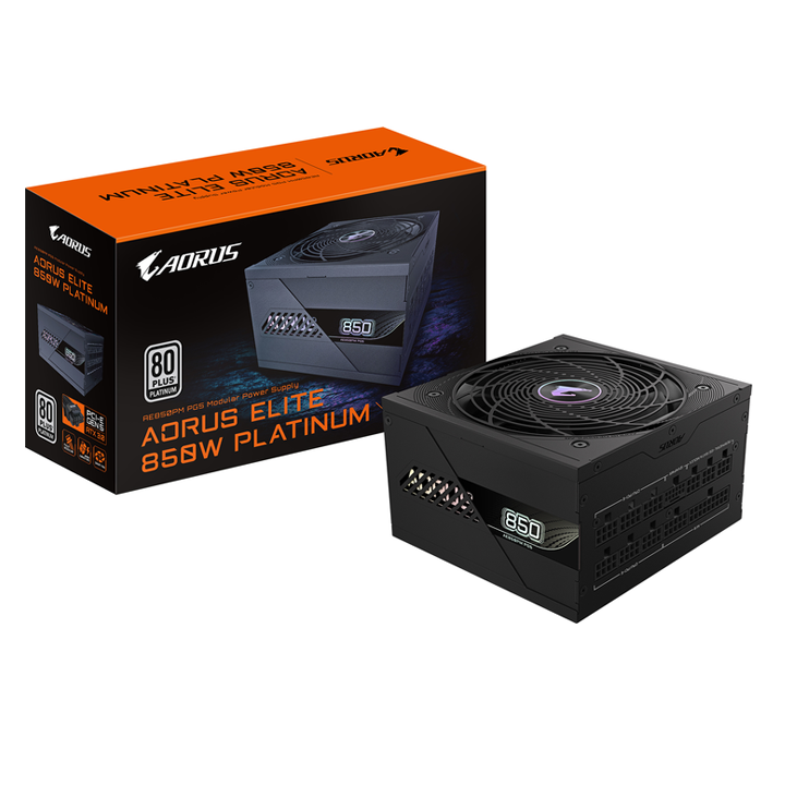 

Блок питания GIGABYTE AORUS ELITE P850W PG5 850W (GP-AE850PM), Чёрный, AORUS ELITE P850W PG5
