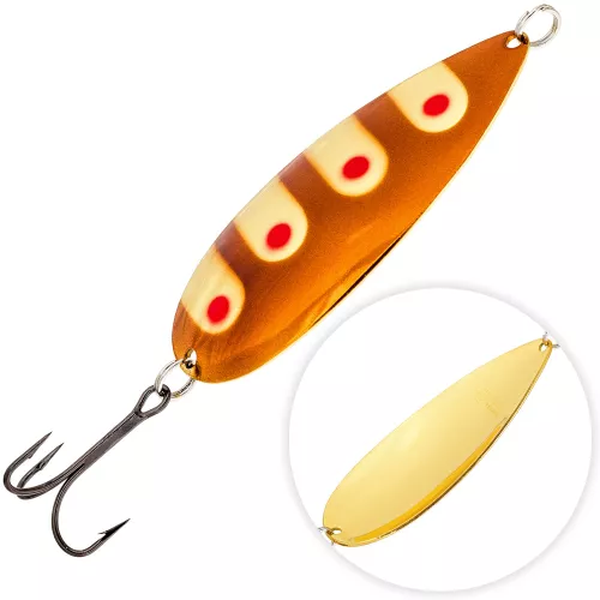 

Блесна Kuusamo Hauki 80/22 BR/R/B-B, Золотистый, Hauki