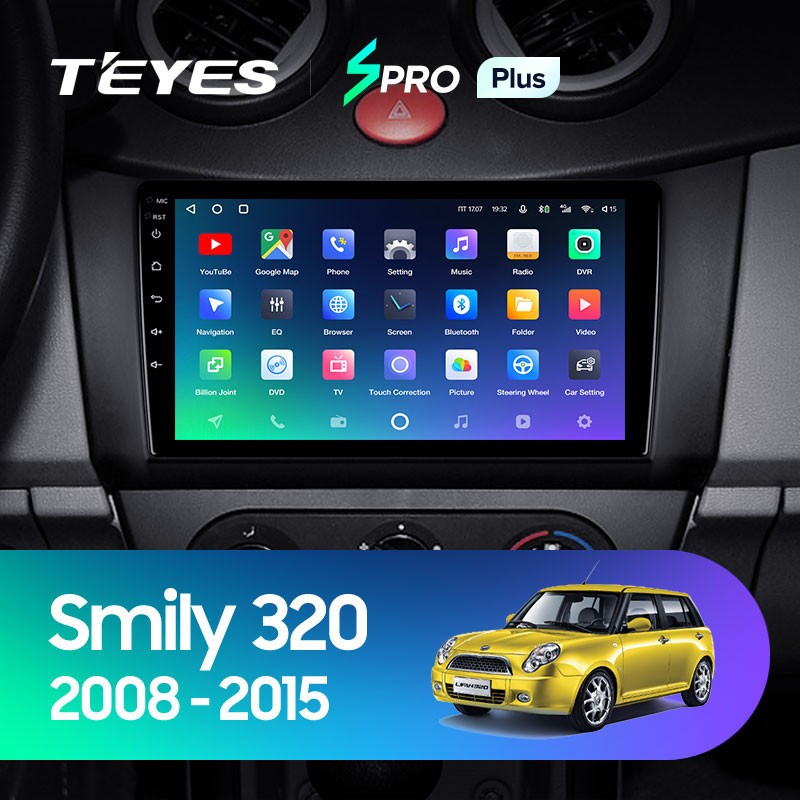 Штатная магнитола Teyes SPRO Plus 464 Lifan Smily 320 2008-2015 3300000₽