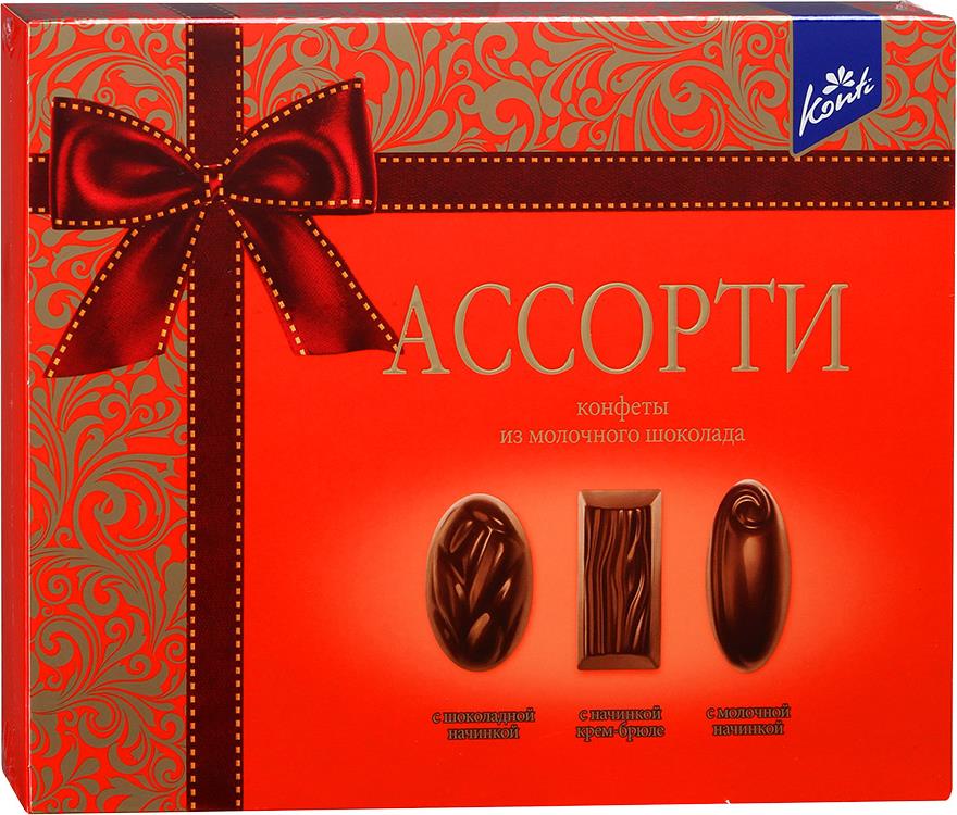 

Конфеты Кonti Ассорти 235 г