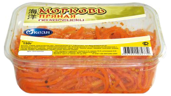 

Морковь по-корейски Океан пряная 150 г
