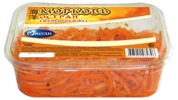 

Морковь по-корейски Океан острая 150 г
