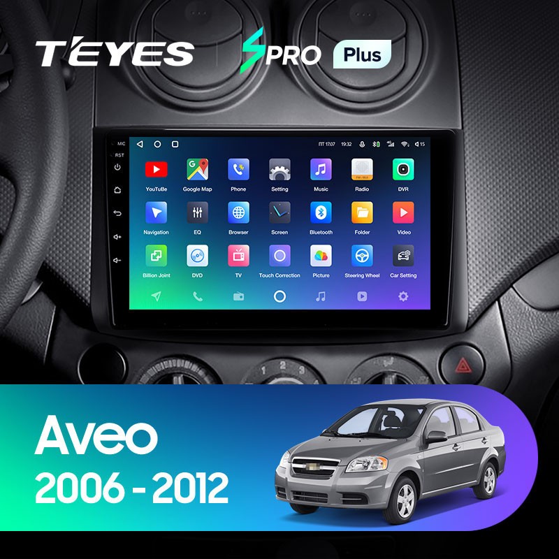 Штатная магнитола Teyes SPRO Plus 464 Chevrolet Aveo T250 2006-2012 3190000₽