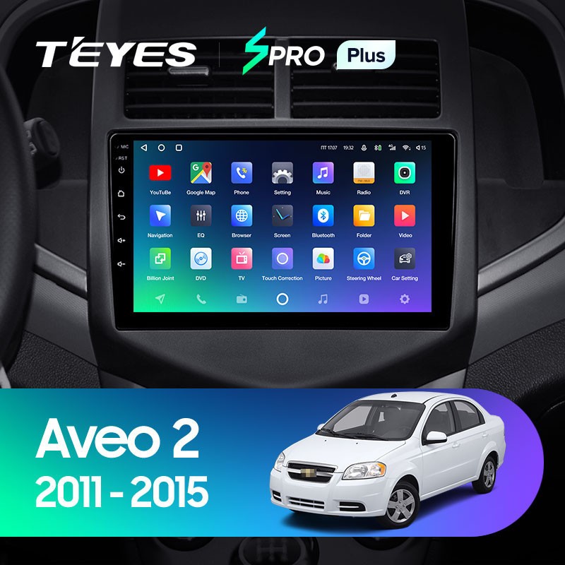 Штатная магнитола Teyes SPRO Plus 464 Chevrolet Aveo 2 2011-2015 3350000₽