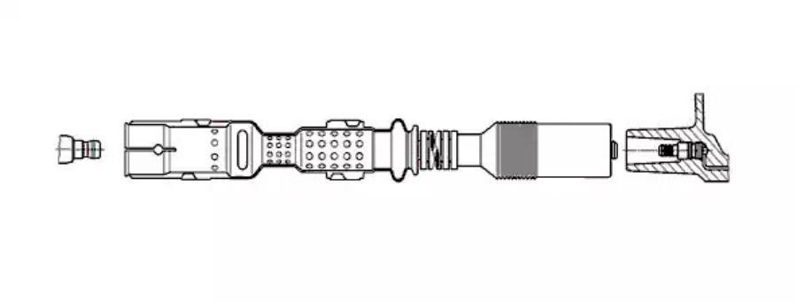 Провод высоковольтный BREMI 197e29