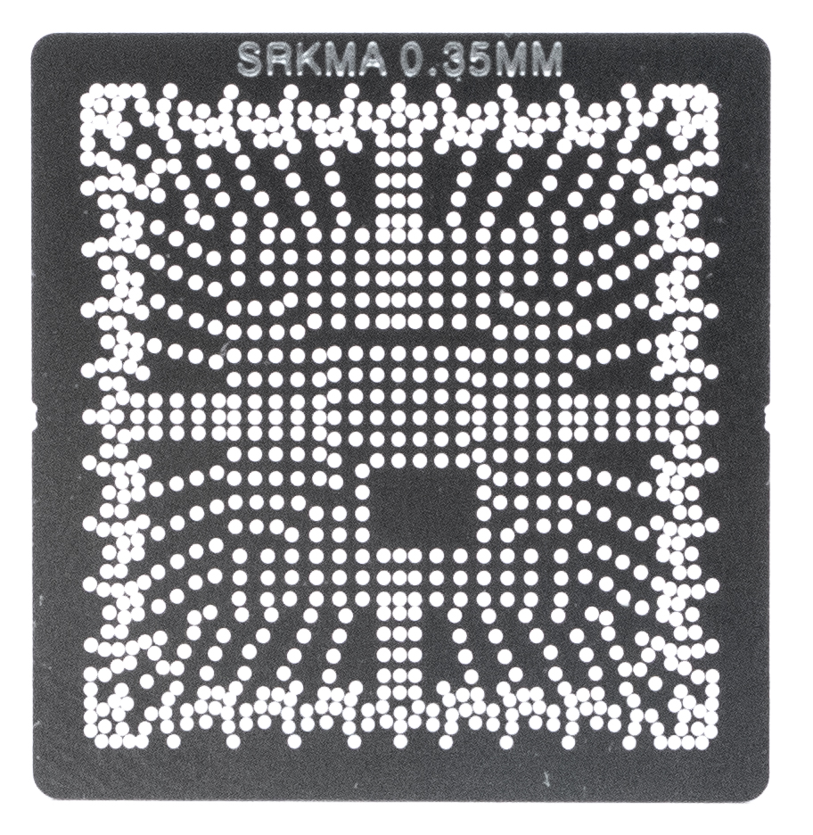 Трафарет BGA SRKMA, FH82HM570, FH82H510 под размер чипа