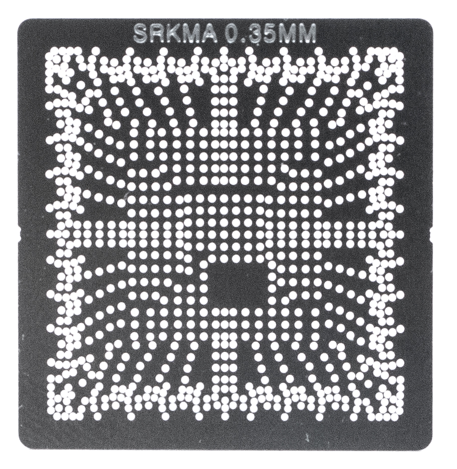 

Трафарет BGA SRKMA, FH82HM570, FH82H510 под размер чипа