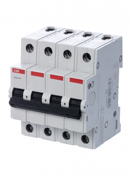 

ABB Выключатель автоматический 4P, 40A, C, 4,5кА, BMS414C40
