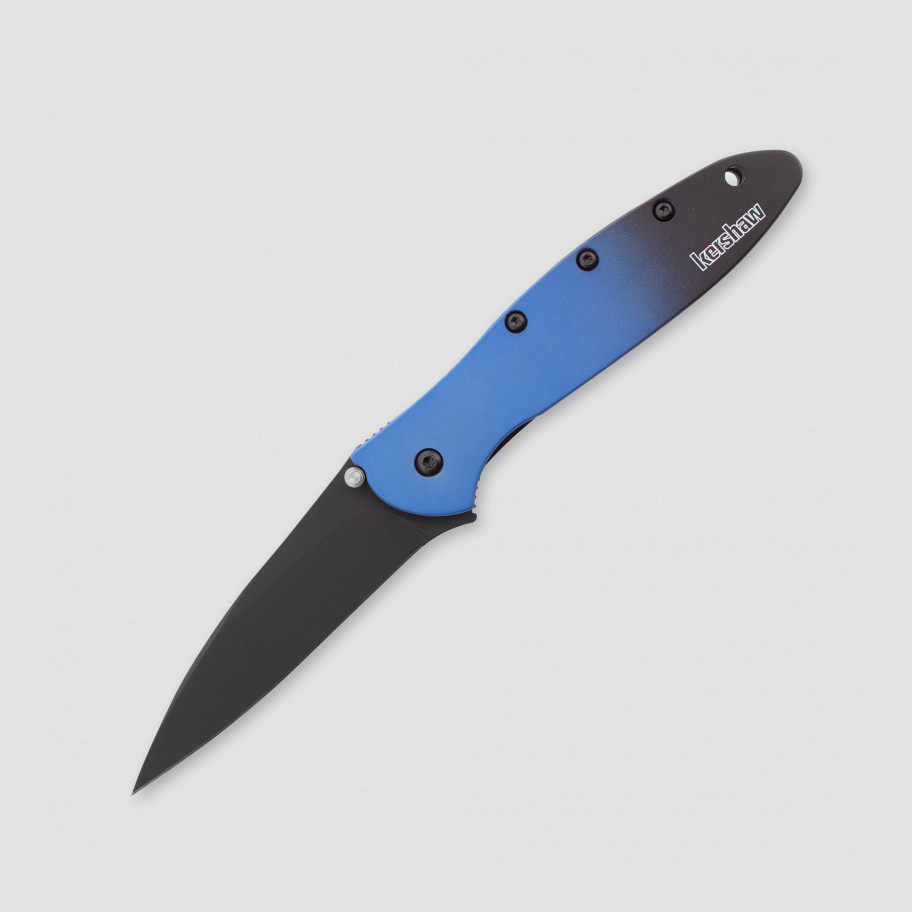 

Нож полуавтоматический складной KERSHAW, Leek, 7,5 см, Серебристый;синий;черный, Leek