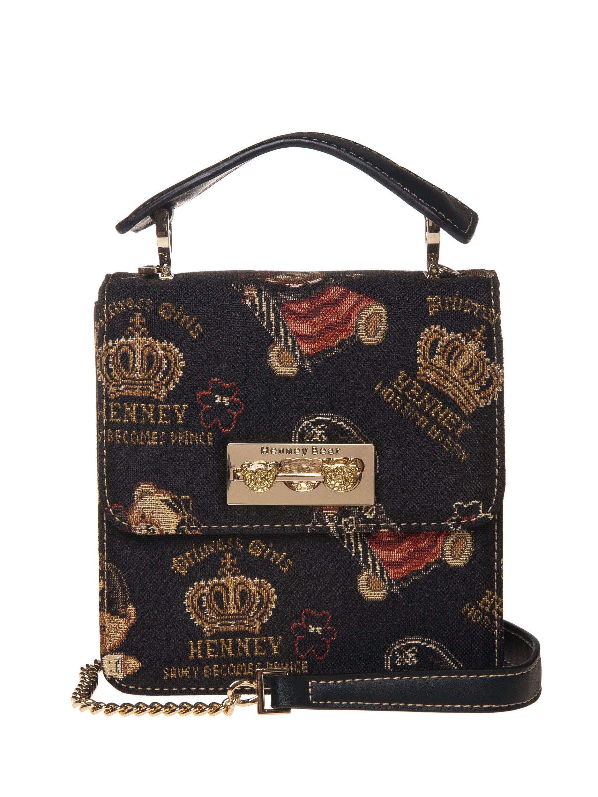 Сумка кросс-боди женская Henney Bear 10600-10hb-BLACK черная