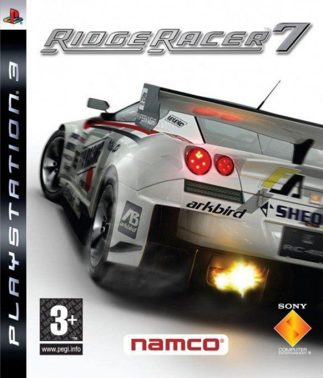 Игра Ridge Racer 7 (PlayStation 3, полностью на иностранном языке)