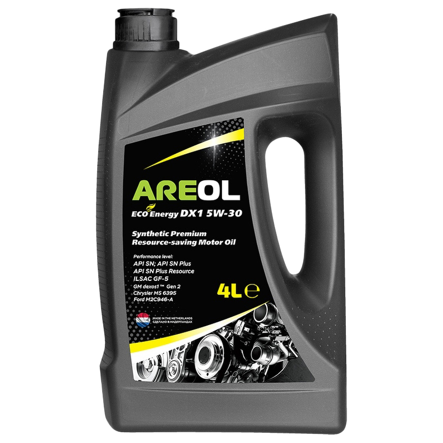 фото Areol 5w30ar073 areol eco energy dx1 5w30 (4l)_моторное масло! синт.\api sn/sn plus, ilsac