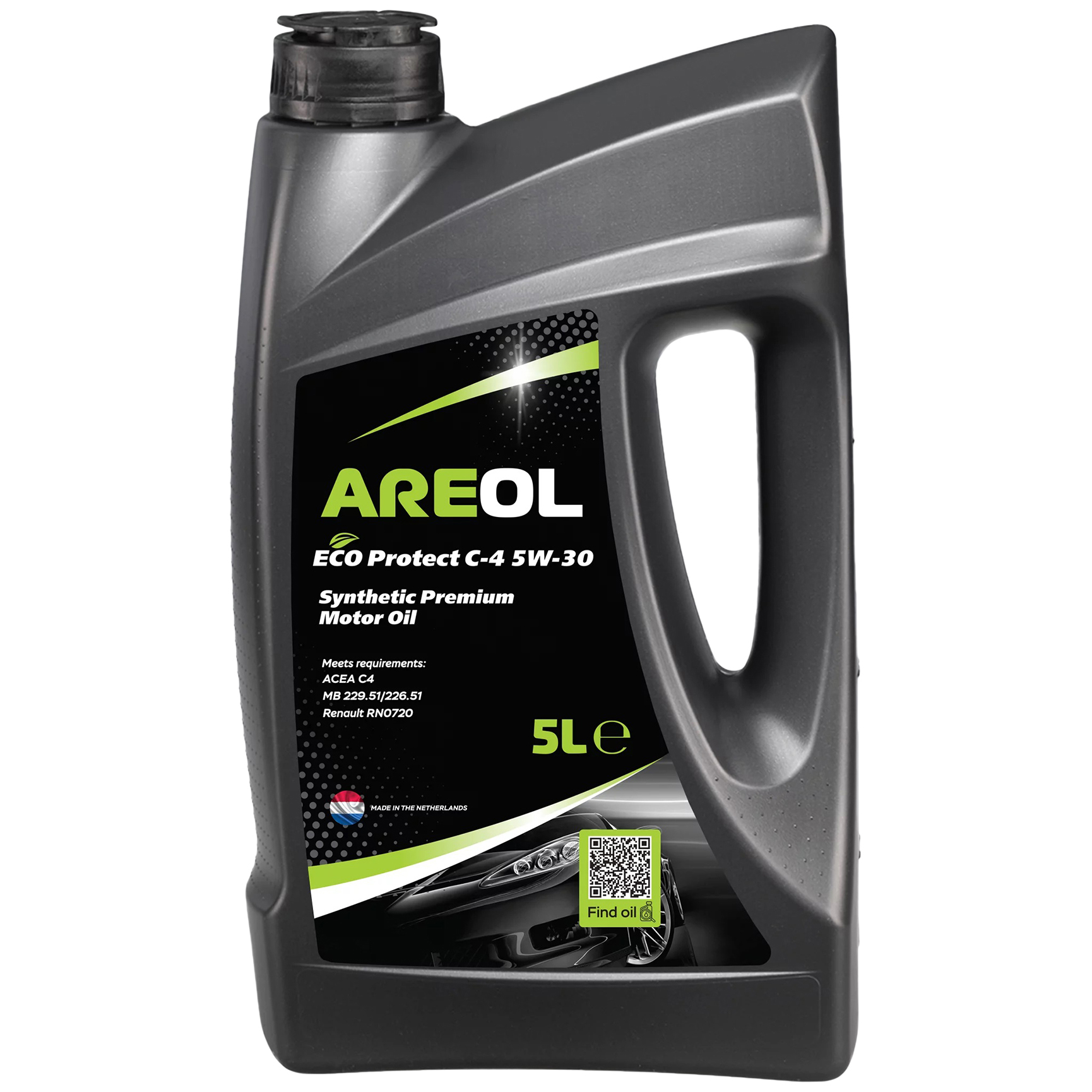 

Моторное масло Areol 5W30AR125 AREOL ECO Protect C-4 синтетическое 5W30 5л