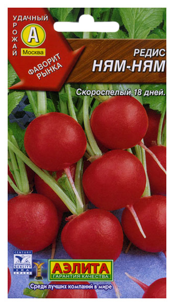 

Семена редис Аэлита Ням-ням 14172