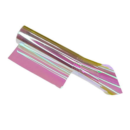 

Набор, De.Lux, Декор для ногтей «Битое стекло» №7, розово-зеленый, 4 шт.