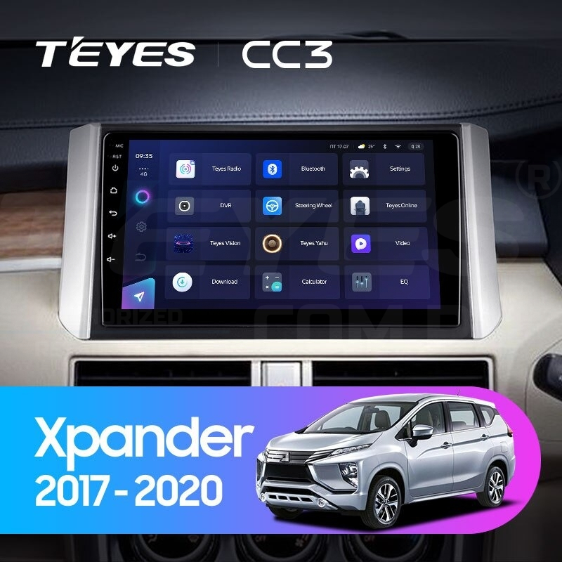 Штатная магнитола Teyes CC3 432 Mitsubishi Xpander 2017-2020 36200₽