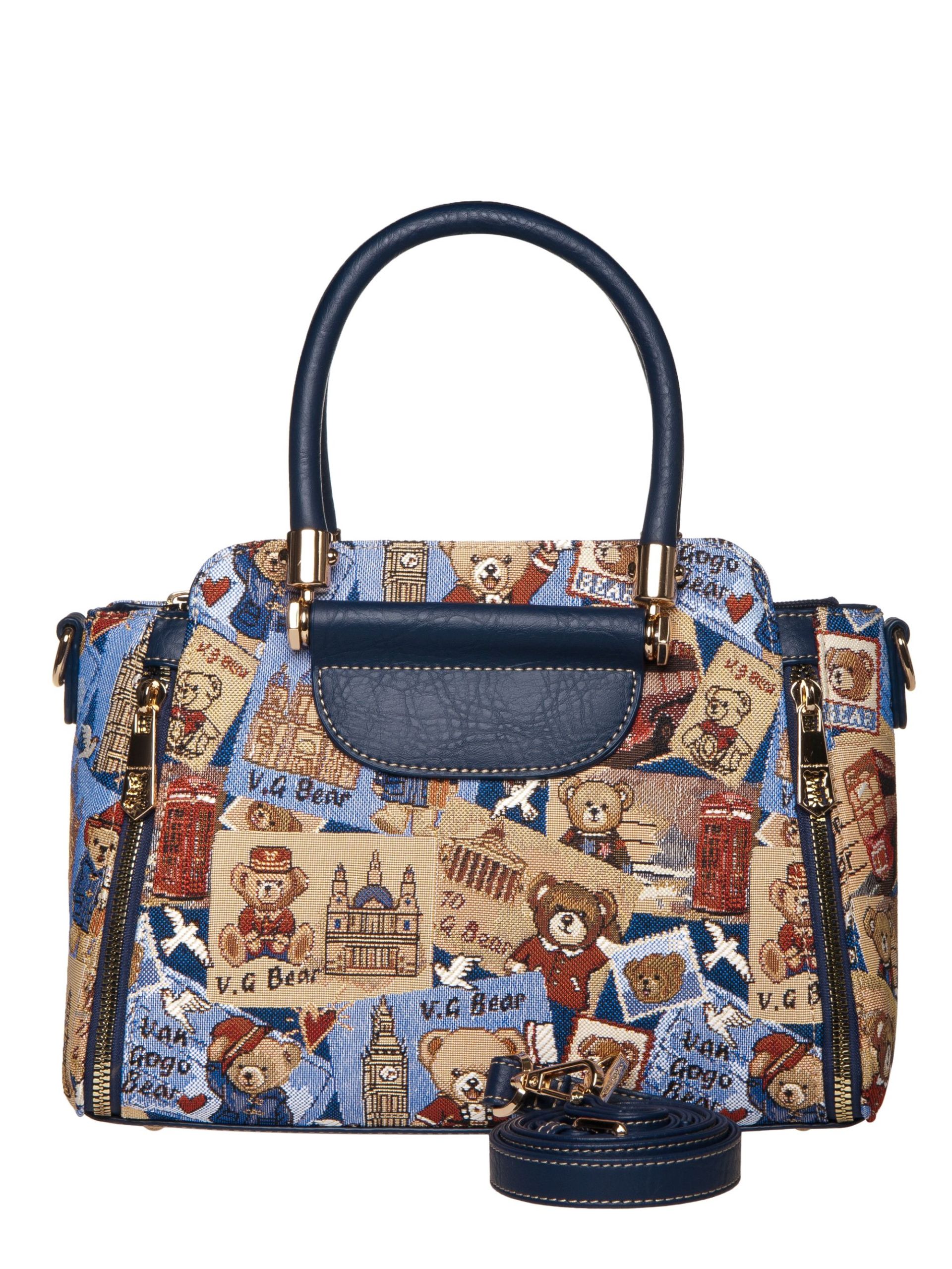 Сумка женская Henney Bear 11046-97hb-BLUE синая