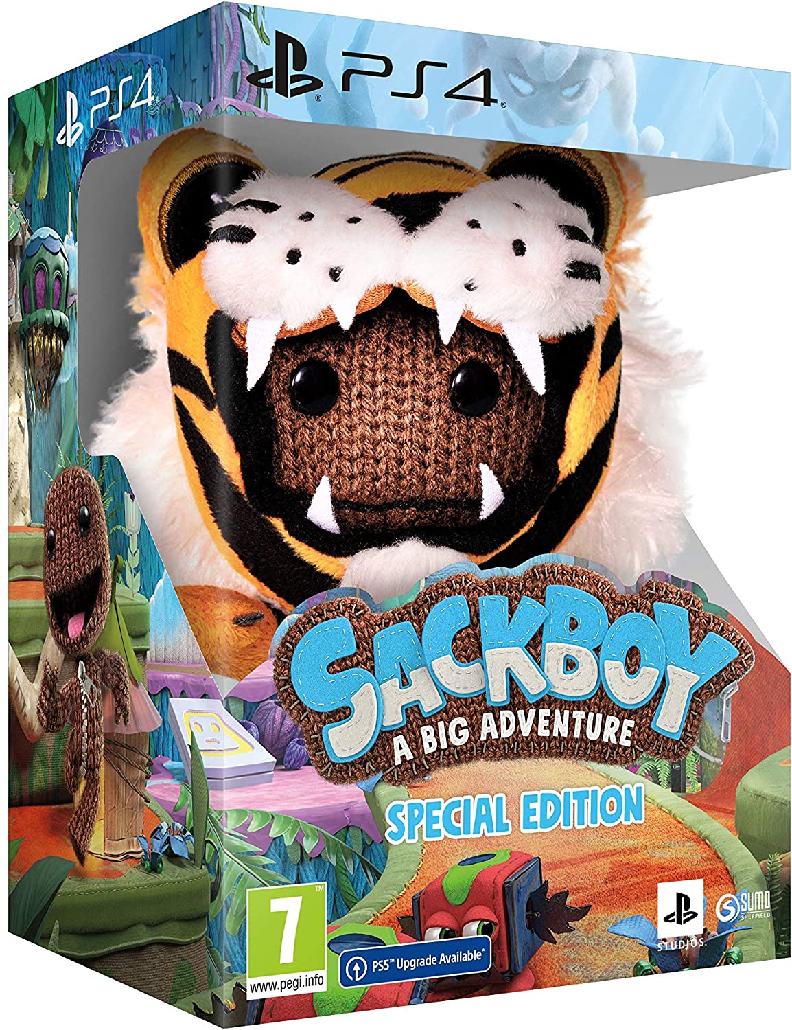 Игра Sackboy: A Big Adventure Special Edition (PS4, полностью на иностранном языке)